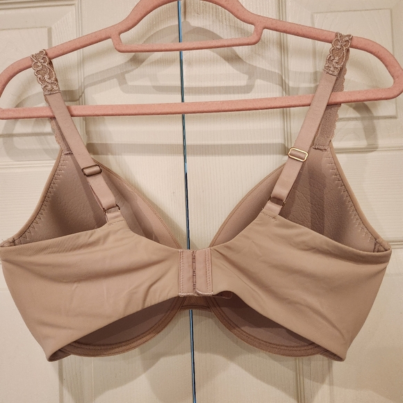 NATORI Beige Pure Luxe Custom Coverage Underwire Bra Size 34G - Picture 3 of 13